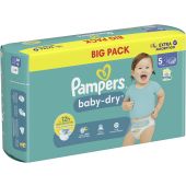 Pampers Baby Dry Gr.5+ Junior Plus 12-17kg Big Pack