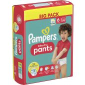 Pampers Baby Dry Pants Gr.6 Extra Large 14-19kg Big Pack