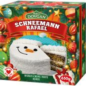 Weihnachtstorte Schneemann Kokos 650g