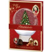 Reber Christmas - Adventskalender mit Mozart Kugel Mischung 480g