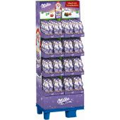 Mondelez Christmas - Milka Weihnachtsmann Alpenmilch 175g, Display, 160pcs