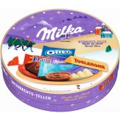 MDLZ DE Christmas Milka & Friends Weihnachts-Teller 196g