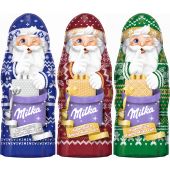 Mondelez Christmas - Milka Weihnachtsmann Alpenmilch Design Edition 90g