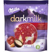 MDLZ DE Christmas Milka Feine Kugeln Dark Milk Marzipan Crème 100g