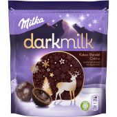 MDLZ DE Christmas Milka Feine Kugeln Dark Milk Kakao Mandel Crème 100g