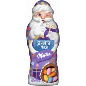Mondelez Christmas - Milka Schüttel Mich Weihnachtsmann Alpenmilch mit Kakaolinsen 61g
