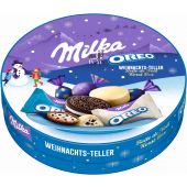 Mondelez Christmas - Milka & Oreo Weihnachts-Teller 197g
