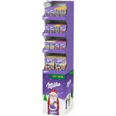 Mondelez Christmas - Milka Weihnachts-Kugeln Mix 100-350g, Display, 136pcs