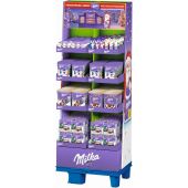 Mondelez Christmas - Milka Schnee Mix 45-136g, Display, 195pcs