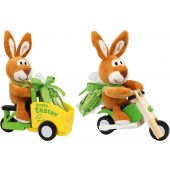 Windel Easter Holzspielzeug mit Plüschhase 43g