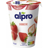 Alpro Soja-Joghurt-Alternativen Erdbeere 400g