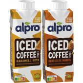 Alpro Iced Coffee 250ml, Mix-Karton, 10pcs