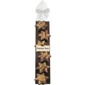 Odenwälder Marzipan Christmas Sterne mit Kupferdekor im Schlauchbeutel 65g