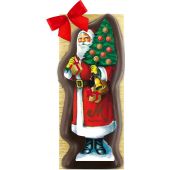 Odenwälder Marzipan Christmas Schoko Weihnachtsmann mit Dekoraufleger 75g