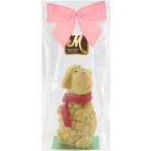 Odenwälder Marzipan Easter Schaf mit Schal im Beutel 75g
