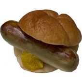 Odenwälder Marzipan Bratwurst im Brötchen 85g