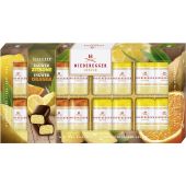 Niederegger Marzipan Klassiker Duo Ingwer-Orange und Ingwer-Zitrone in Zartbitter-Schokolade 200g