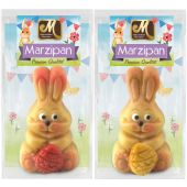 Odenwälder Marzipan Easter Hase Hoppel mit Ei 35g