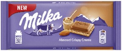 MDLZ EU Milka Creamy & Crunchy Almond 90g