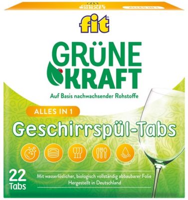 fit Grüne Kraft Alles-in-1 Tabs 22 Stück 462g