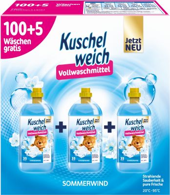 Kuschelweich Vollwaschmittel Sommerwind 105WL 5775ml