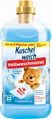 Kuschelweich Vollwaschmittel Sommerwind flüssig 22WL 1100ml