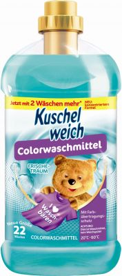 Kuschelweich Colorwaschmittel Frischetraum flüssig 22WL 1100ml