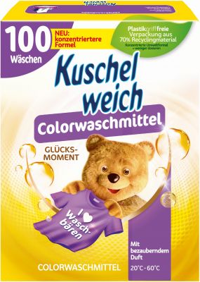 Kuschelweich Colorwaschmittel Glücksmoment Pulver 100WL 5kg