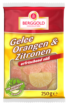 Berggold Gelee Orangen und Zitronen gezuckert 250g