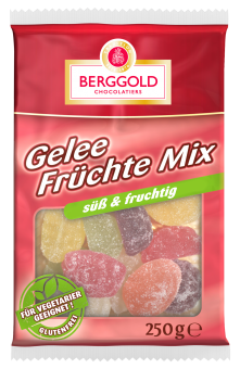 Berggold Gelee Früchte Mix gezuckert 250g