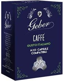 Geber Caffe 10 Capsule Compatibili Nespresso 55g