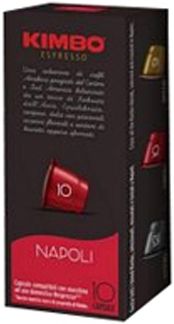 Kimbo Napoli 10 Capsule Nespresso Compatibili 58g
