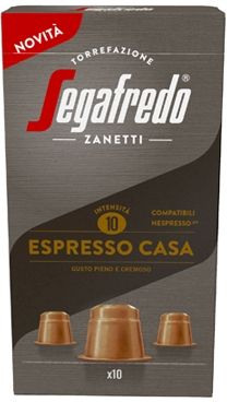 Segafredo Espresso Casa 10 Capsule Compatibile Nespresso 51g