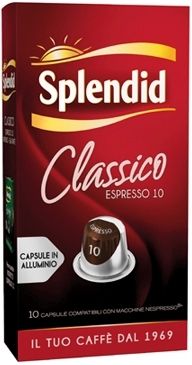 Splendid Classiso 10 Capsule Compatibili Nespresso 52g