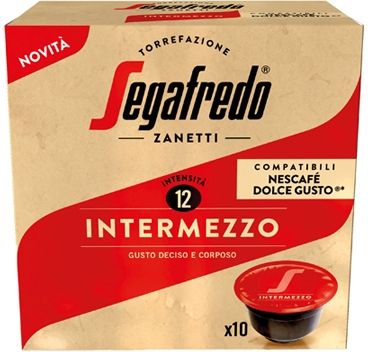Segafredo Intermezzo 10 Capsule Compatibile Dolce Gusto 75g