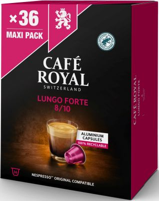 Cafè Royal Nespresso Lungo Forte 36 Kapseln Alu 198g