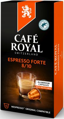 Café Royal Nespresso Espresso Forte 10 Kapseln Alu 52g