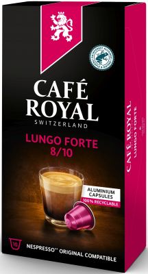 Café Royal Nespresso Lungo Forte 10 Kapseln Alu 55g