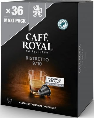Cafè Royal Nespresso Ristretto 36 Kapseln Alu 190g