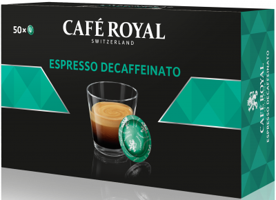 Café Royal Office Pads for Nespresso B2B Espresso Decaffeinato 50pads 300g