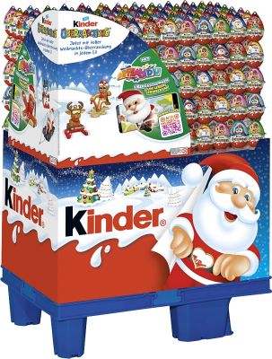 FDE Christmas Kinder Überraschung 1er Anhänger Classic 20g, Display, 480pcs