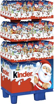 FDE Christmas Kinder Maxi Mix 157g, Display, 60pcs