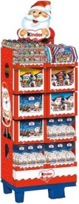 FDE Christmas Dekorieren mit 7 Kinder Saison-Artikeln, Display, 303pcs