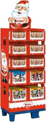 FDE Christmas Dekorieren mit 4 Kinder Saison-Artikeln, Display, 230pcs