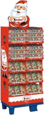 FDE Christmas Dekorieren & Geschenke mit 2 Kinder Saison-Artikeln, Display, 720pcs