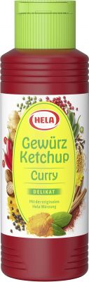 Hela Curry Gewürz Ketchup delikat 300ml
