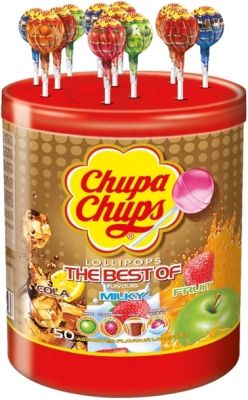Chupa Chups 50er Best of Dose 600g