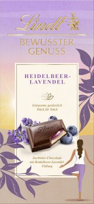 Lindt Bewusster Genuss Heidelbeer-Lavendel 150g