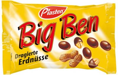 Piasten Big Ben Peanuts 250g, 22pcs