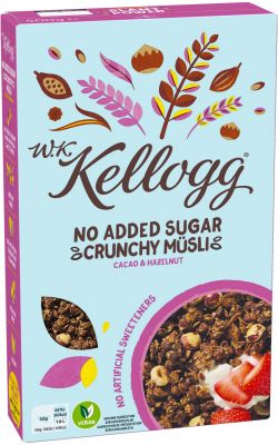 Kelloggs WKK NAS Crunchy Müsli Cacao & Hazelnut 400g